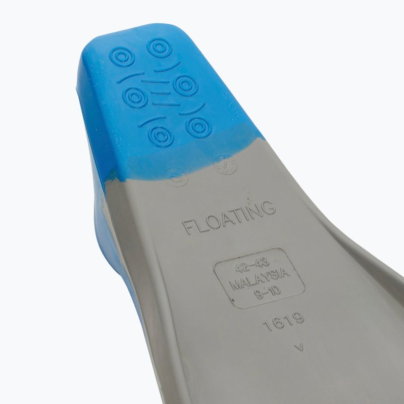 Ласти для плавання Aquafeel Swim Плавник Floating grey/blue 2