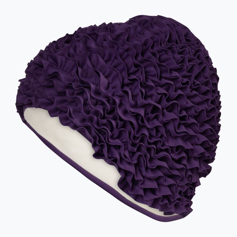 Шапочка для плавання жіноча Fashy Exclusive Frill purple