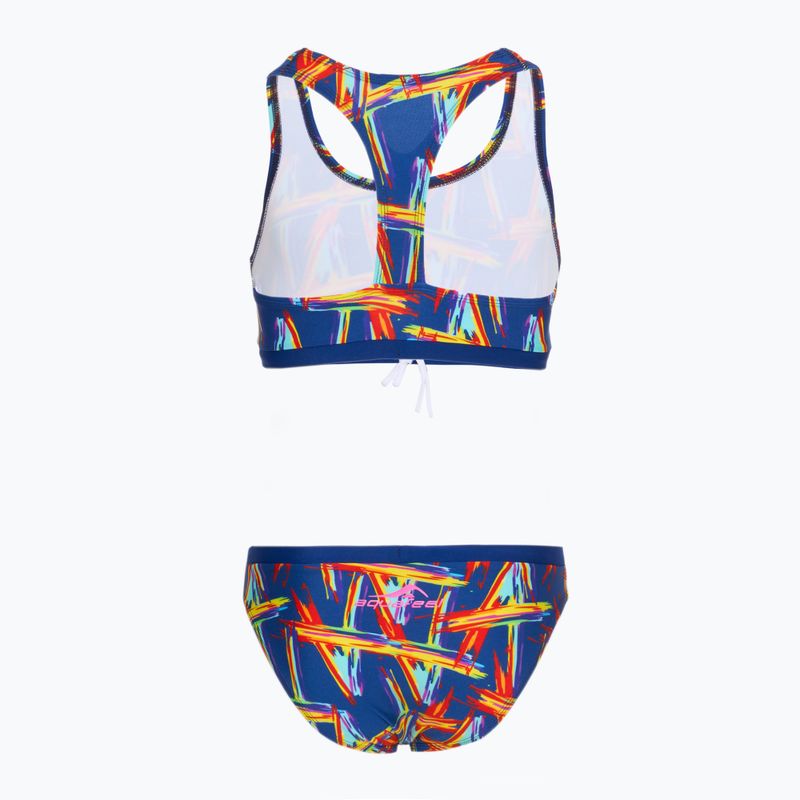 Купальник роздільний дитячий aquafeel Racerback colorful a 2