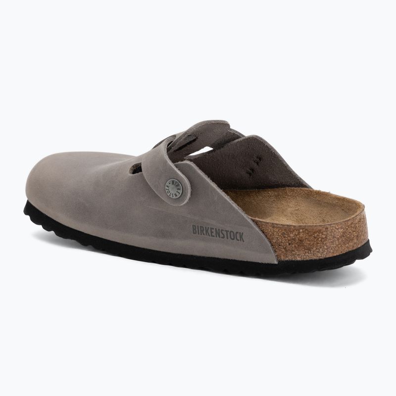 Шльопанці BIRKENSTOCK Boston Soft Footbed Oiled Leather Narrow iron 3
