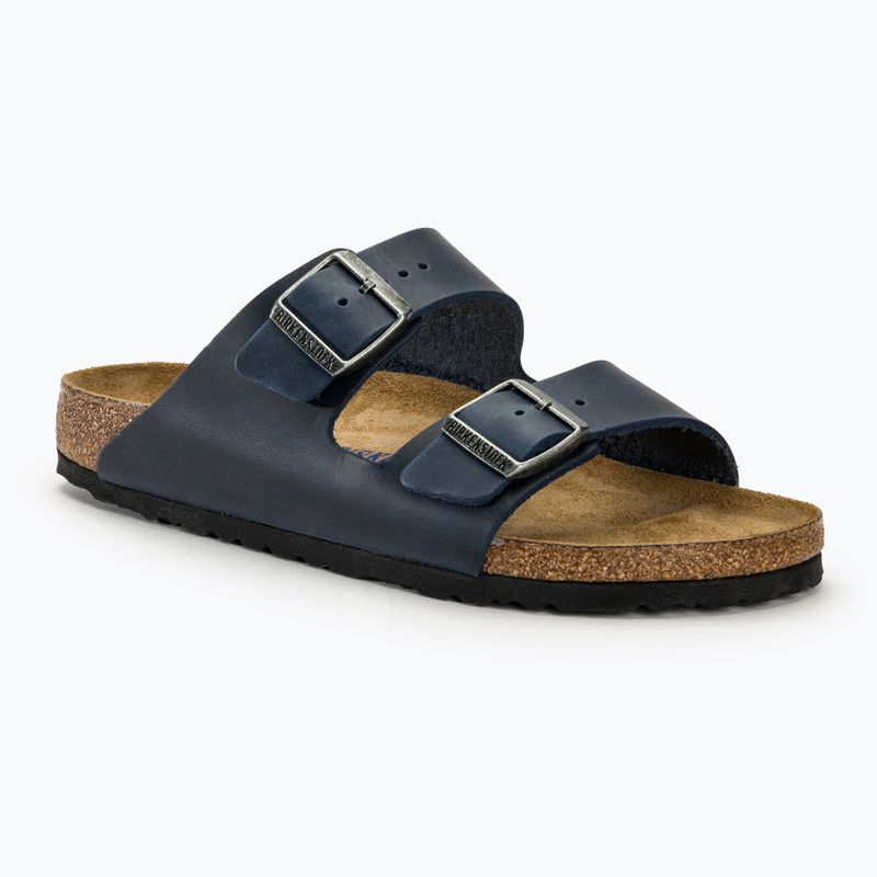 Вузькі сині шльопанці BIRKENSTOCK Arizona SFB LEOI