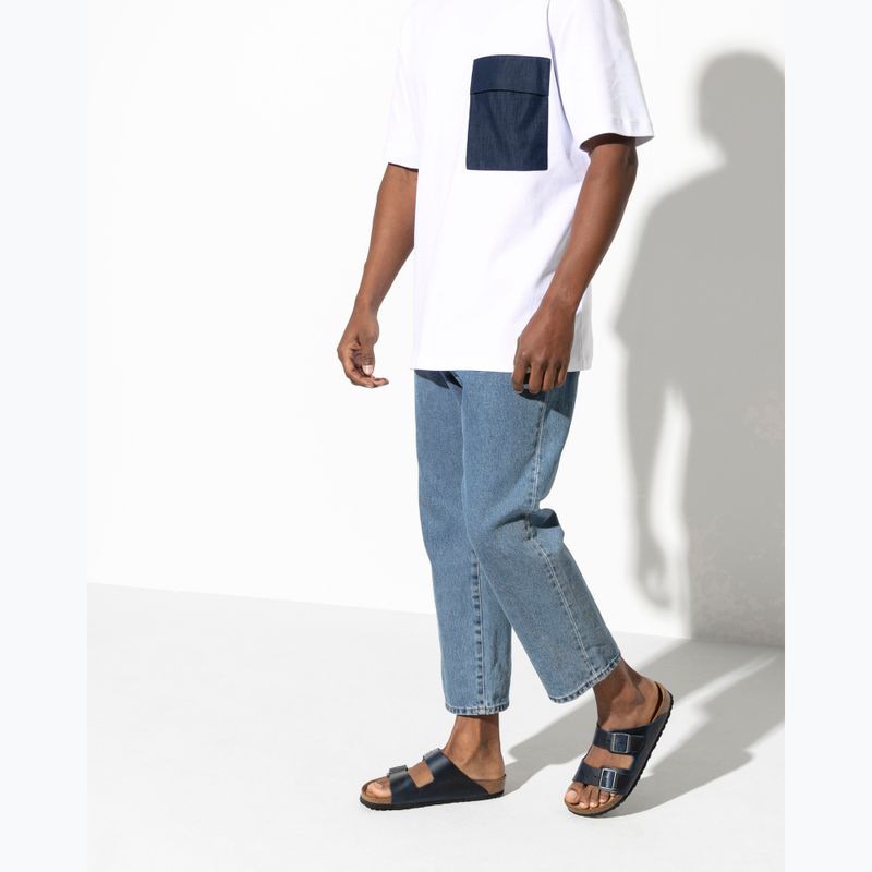 Вузькі сині шльопанці BIRKENSTOCK Arizona SFB LEOI 11