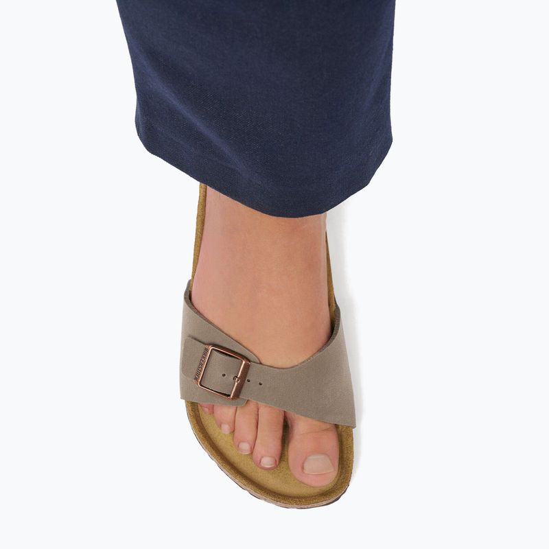 Жіночі шльопанці BIRKENSTOCK Madrid Birkibuc Regular stone 9