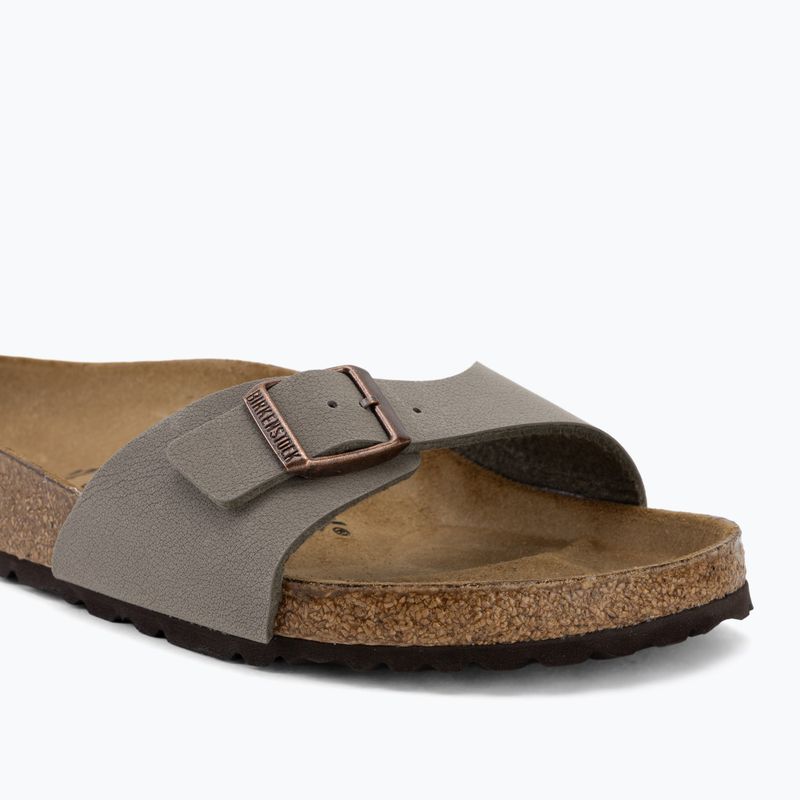 Жіночі шльопанці BIRKENSTOCK Madrid Birkibuc Regular stone 7