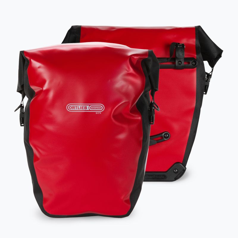 Сумка-багажник для велосипеда Ortlieb задня Back-Roller City червона O-F5001