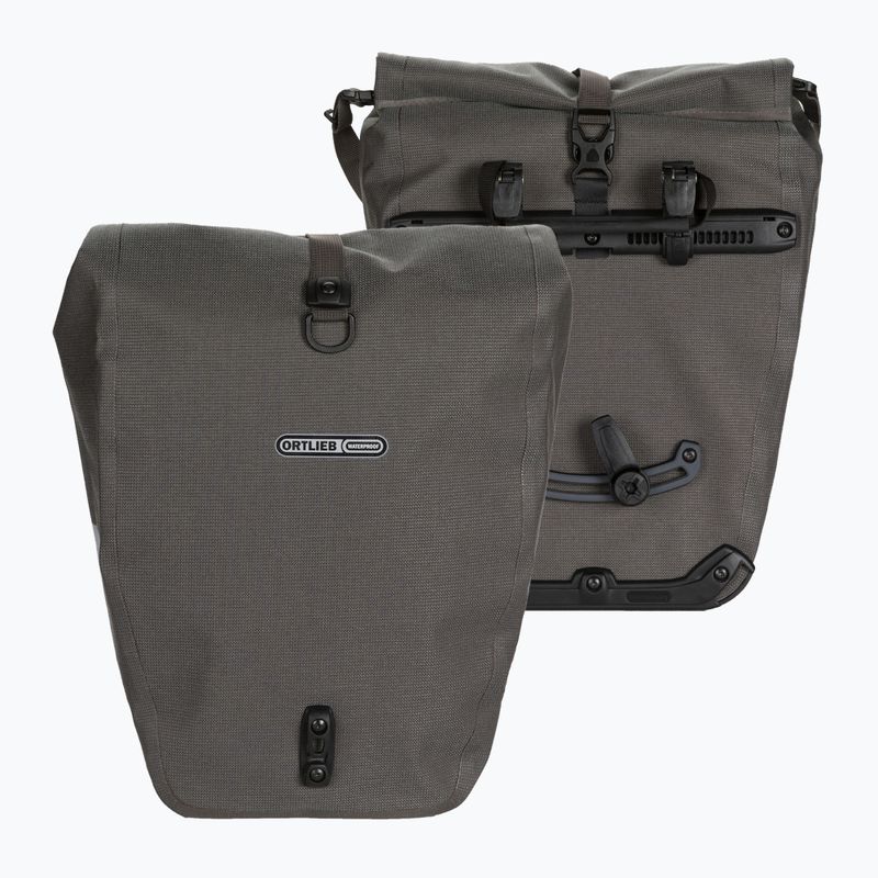 Сумка-багажник для велосипеда Ortlieb задня Back-Roller Urban Line сіра O-F5502 7