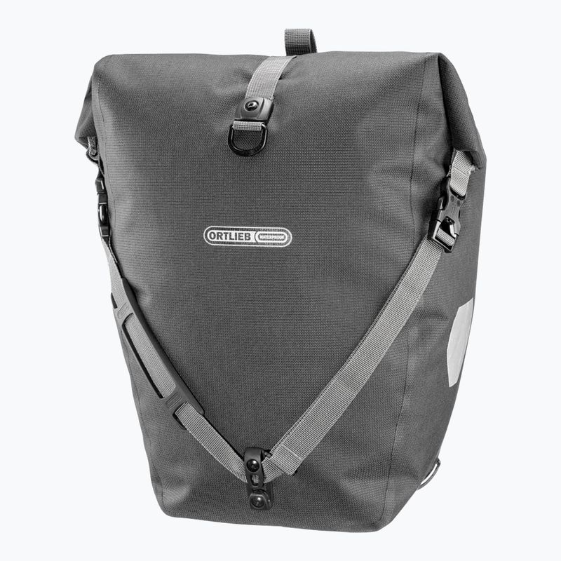 Сумка-багажник для велосипеда Ortlieb задня Back-Roller Urban Line сіра O-F5502 8