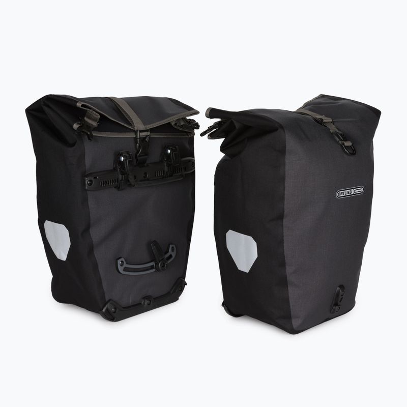 Сумка-багажник для велосипеда Ortlieb задня Back-Roller Plus сіра O-F5204