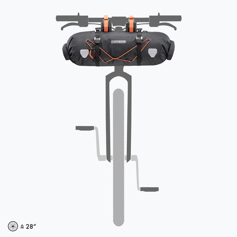 Сумка велосипедна Ortlieb Bike Packing на кермо Handlebar-Pack чорна O-F9922 16