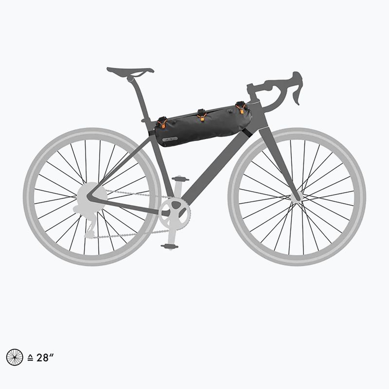 Велосумка під раму ORTLIEB Frame-Pack RC Toptube 4 l чорна F9943 6