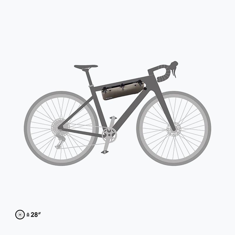 Сумка велосипедна на раму ORTLIEB Frame-Pack RC Toptube 4 л dark sand 7