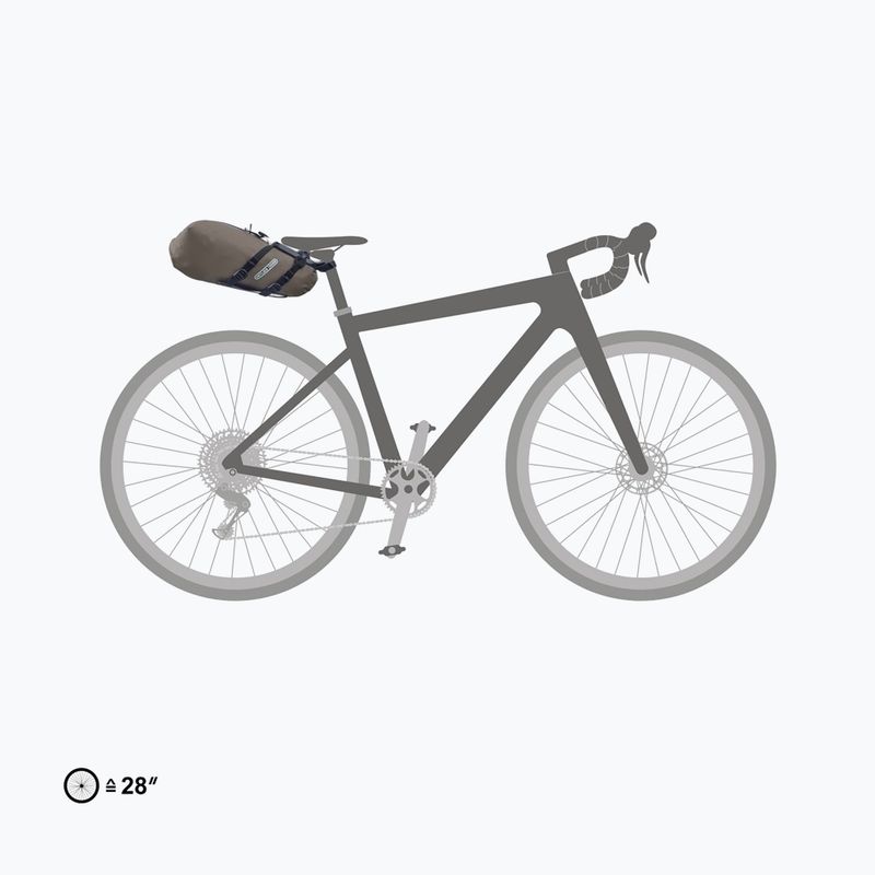 Сумка велосипедна під сідло ORTLIEB Seat-Pack QR 7,5 л dark sand 8