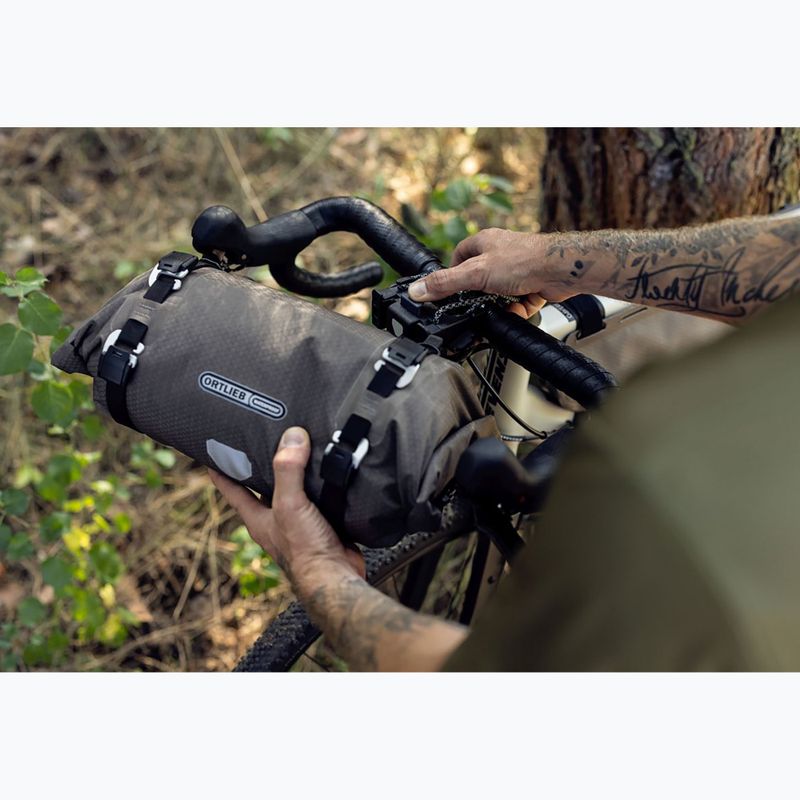 Сумка велосипедна на кермо ORTLIEB Handlebar-Pack Flex 9 л dark sand 10