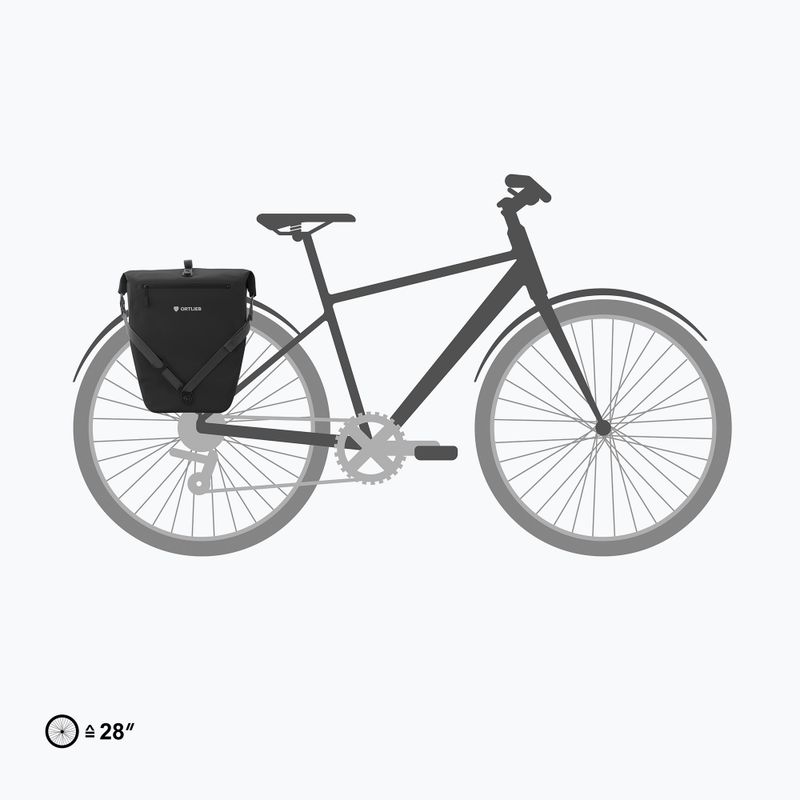 Сумка велосипедна Ortlieb Tylna Back-Roller Zip-Pocket Tidura Strong QL2.2 20L black 8