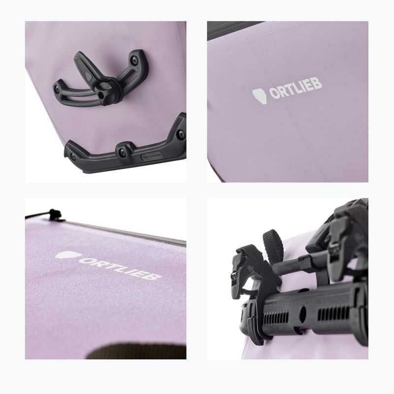 Сумка велосипедна Ortlieb Tylna Back-Roller Zip-Pocket Tidura Strong QL2.2 20L lavender 9