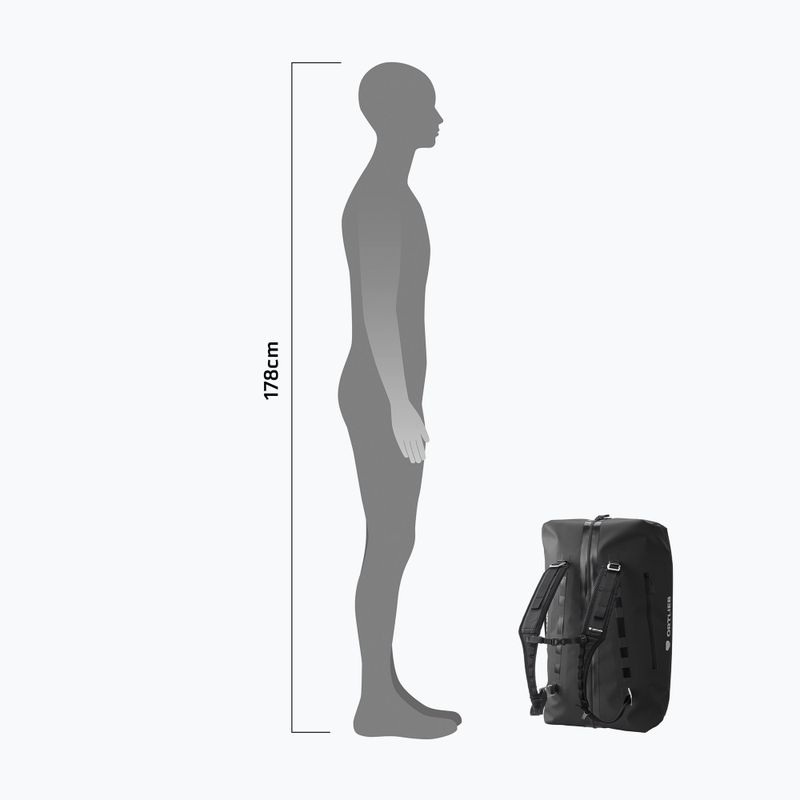 Сумка дорожня Ortlieb Duffle Zip Tidura Strong 60L black 10