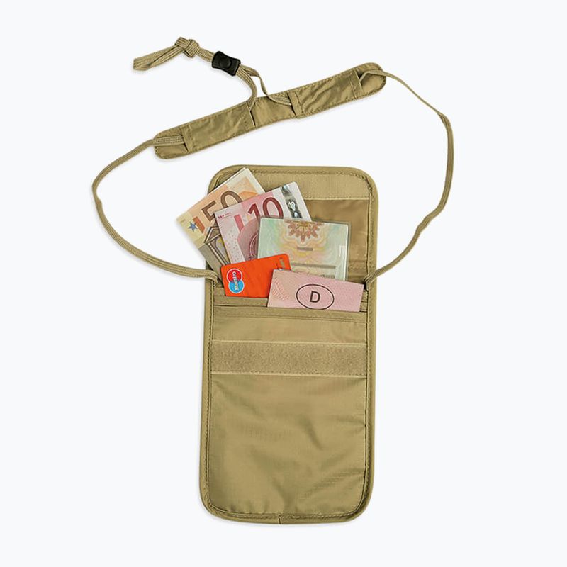 Сумка на шию Tatonka Leather Folded Neck Cover натуральна 3