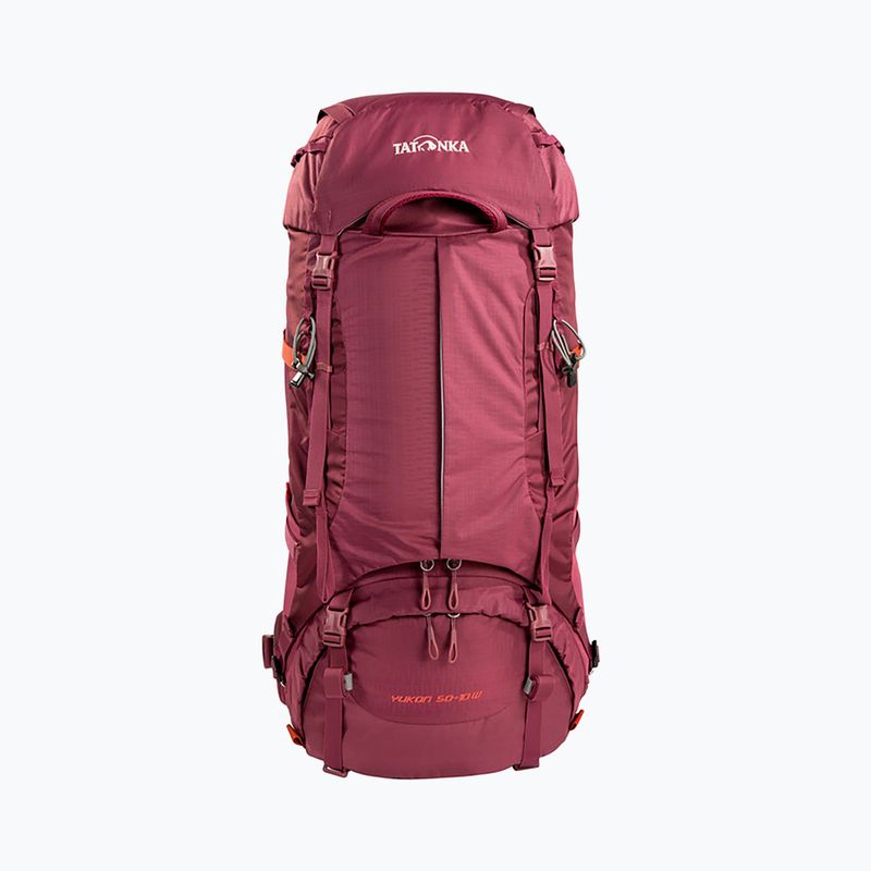 Рюкзак трекінговий жіночий Tatonka Yukon 50+10 l бордовий 1341.368 8