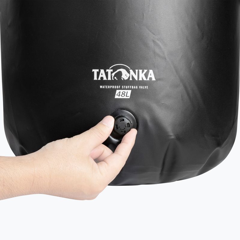 Сумка водонепроникна Tatonka WP Stuffbag Valve 48 л black 6