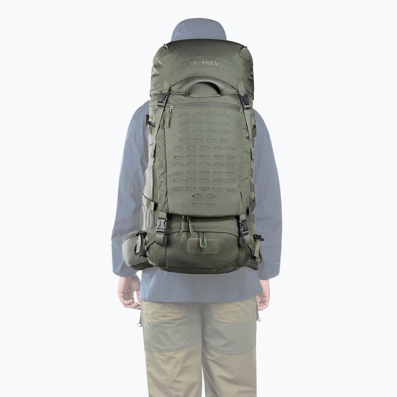 Рюкзак трекінговий Tatonka Pyrox BC 45 + 10 л stone grey olive 19