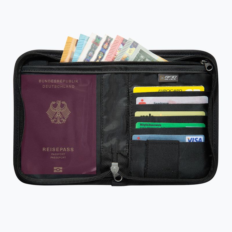 Гаманець Tatonka Travel Zip M black 6