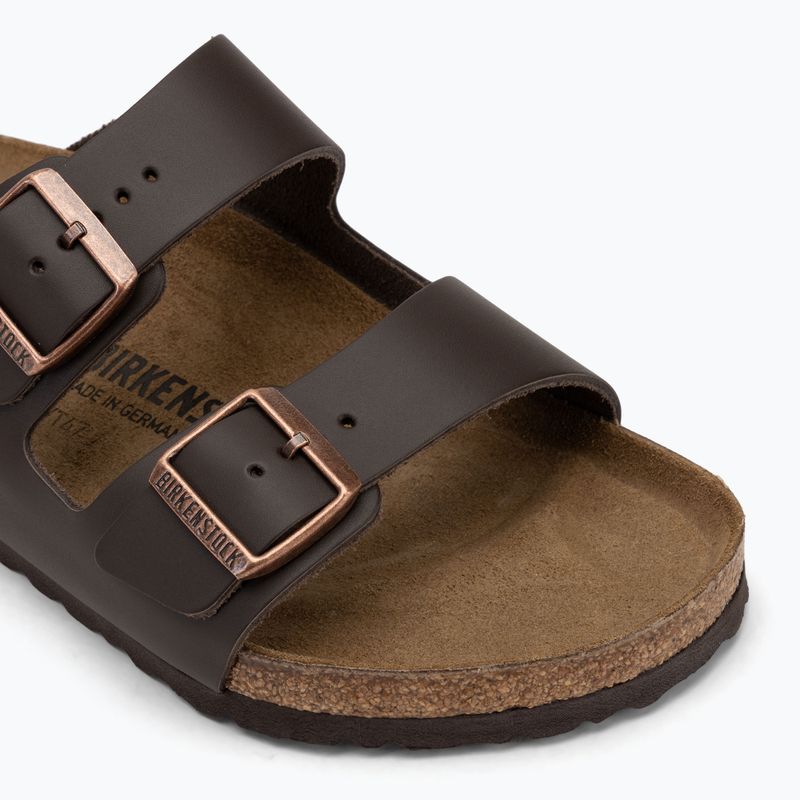 BIRKENSTOCK Arizona NL Регулярні темно-коричневі шльопанці 7