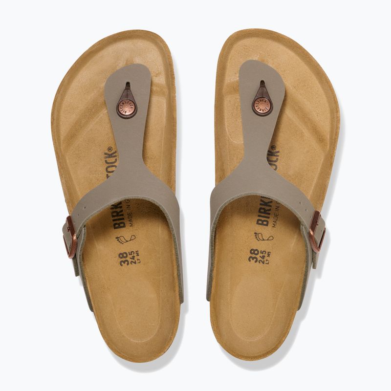 В'єтнамки BIRKENSTOCK Gizeh Birkibuc stone 3