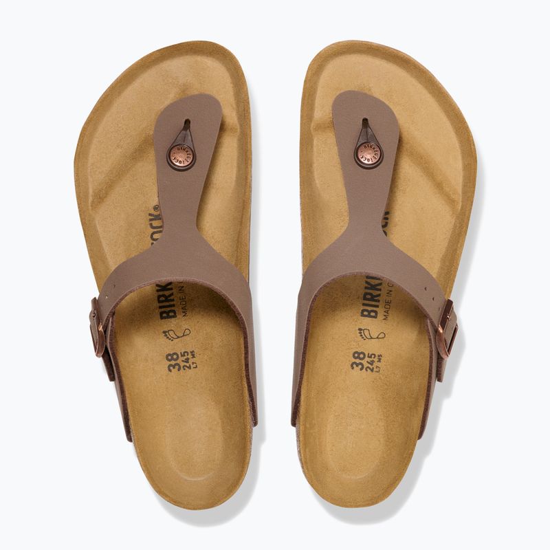 В'єтнамки BIRKENSTOCK Gizeh Birkibuc mocca 3