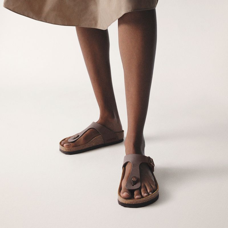 В'єтнамки BIRKENSTOCK Gizeh Birkibuc mocca 4