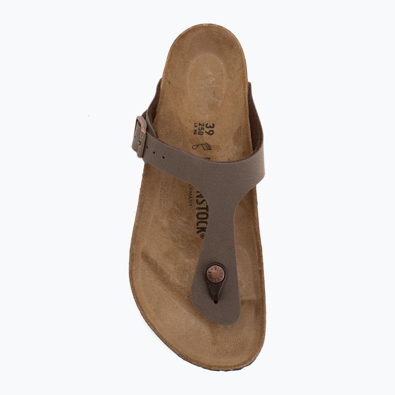 В'єтнамки BIRKENSTOCK Gizeh Birkibuc mocca 5
