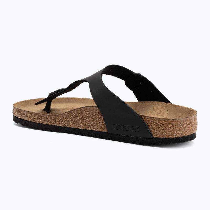 Шльопанці BIRKENSTOCK Gizeh Birko-Flor black 3