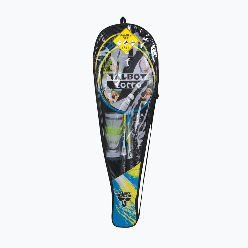 Набір для бадмінтону Talbot-Torro Family блакитно-жовтий 449415 8