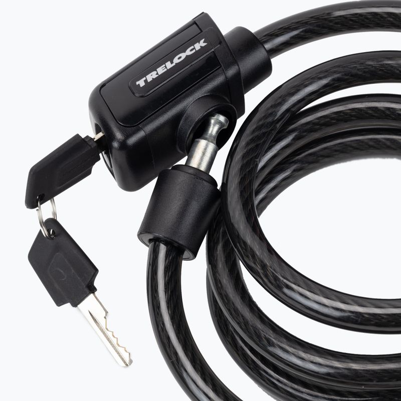 Замок велосипедний спіраль Trelock S 2 150/12 чорний TR-8002432 2