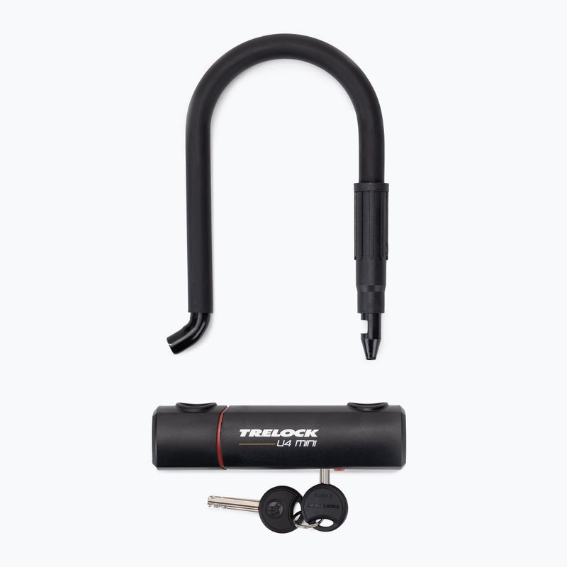 Замок велосипедний U-Lock Trelock U 4 Mini 83 - 152 чорний TR-8005193 2