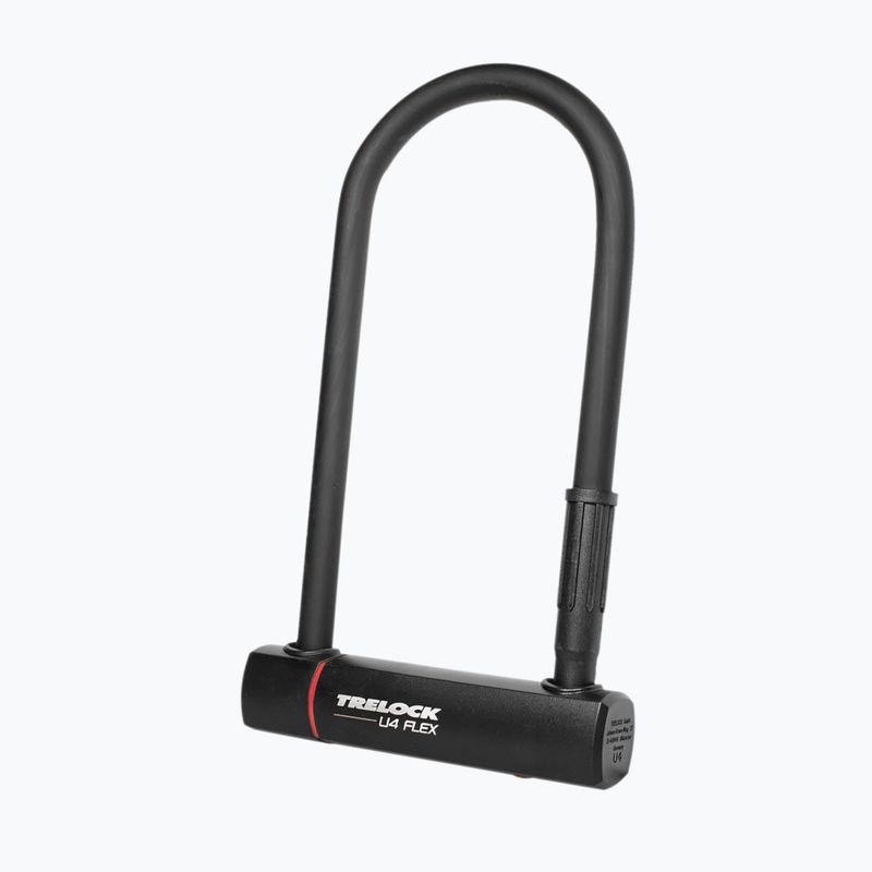 Велосипедний замок Trelock U4 Flex U-Lock чорний 5