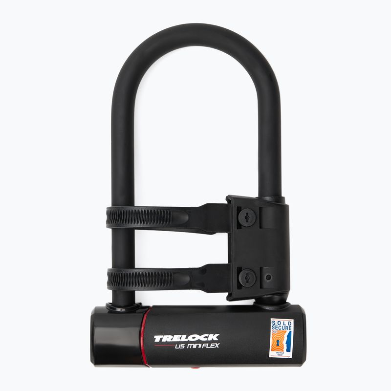 Велосипедний замок Trelock U5 Mini Flex U-Lock чорний