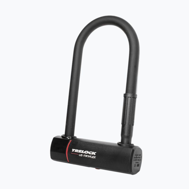 Велосипедний замок Trelock U5 Mini Flex U-Lock чорний