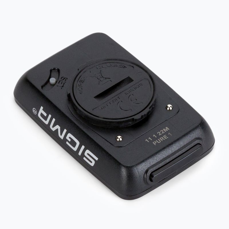 Велокомп'ютер Sigma PURE 1 чорний 03100 2