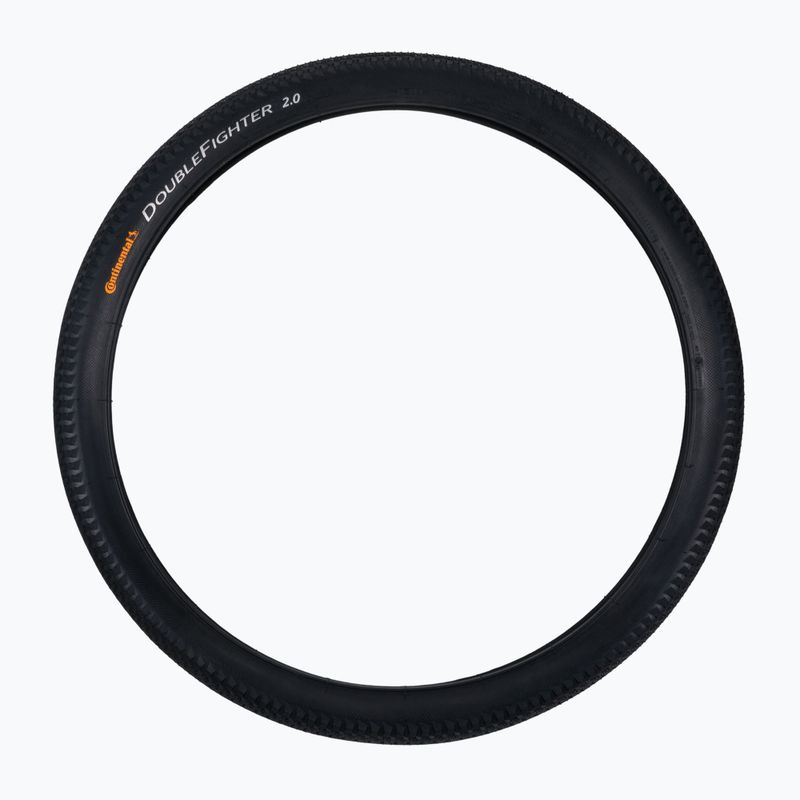 Шина велосипедна Continental Double Fighter III wire 28 x 1.40 black 2