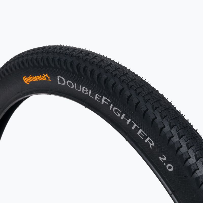Шина велосипедна Continental Double Fighter III wire 26 x 1.90 black 3