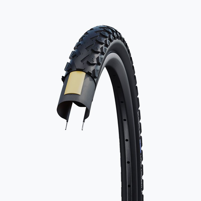 Шина велосипедна SCHWALBE Land Cruiser K-Guard SBC 24 x 2.00 black 6