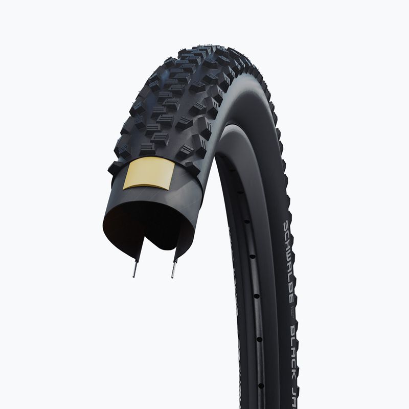 Велосипедна шина SCHWALBE Black Jack K-Guard Black N Roll 18 x 1.90 чорна 6