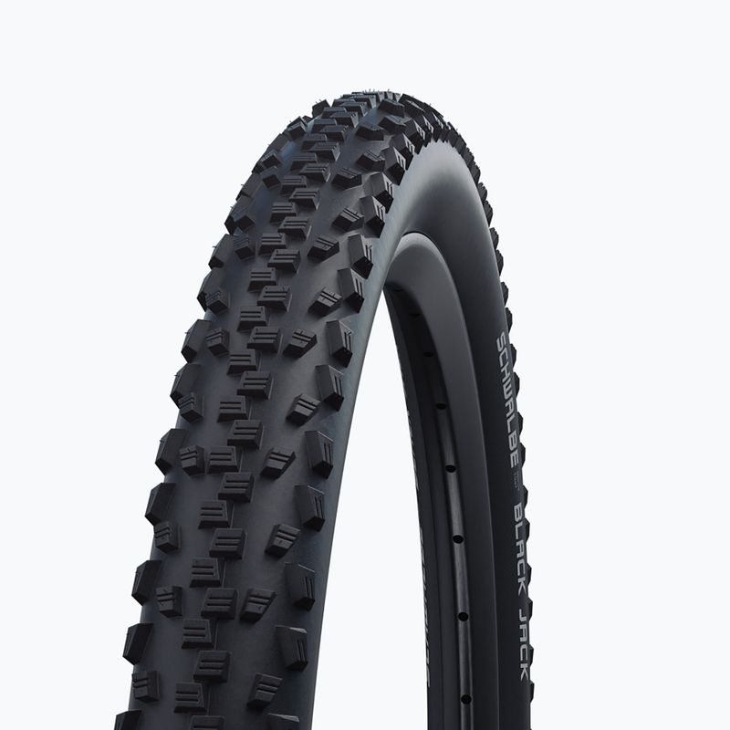 Велосипедна шина SCHWALBE Black Jack K-Guard SBC дротова чорна