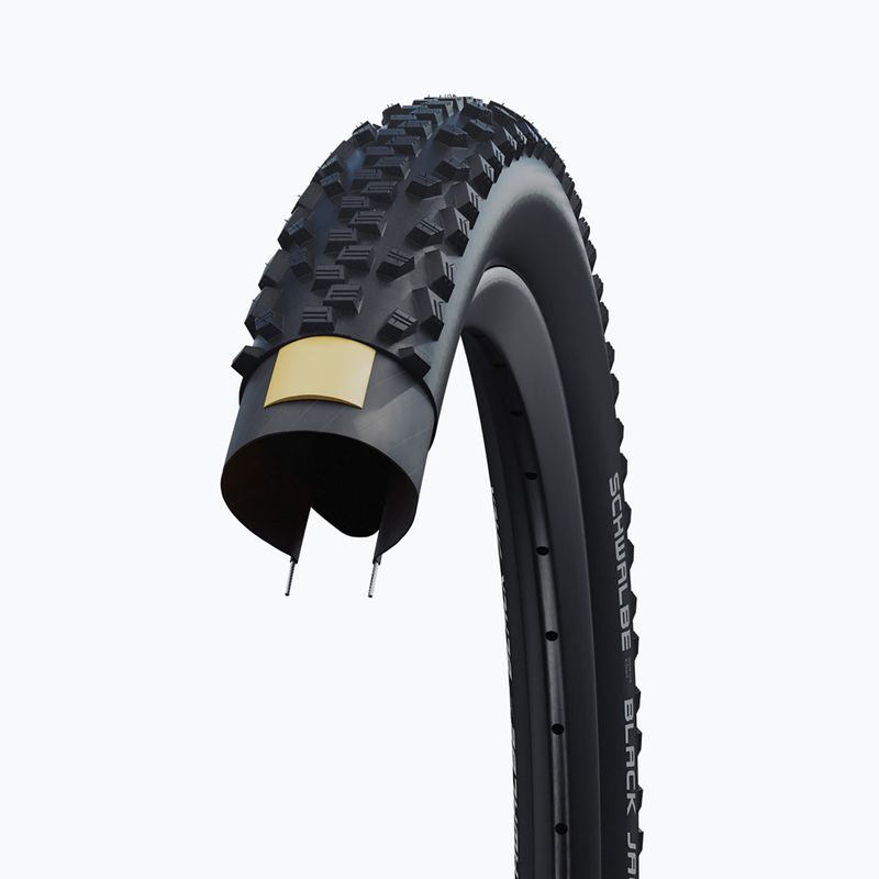 Велосипедна шина SCHWALBE Black Jack K-Guard SBC дротова чорна 6