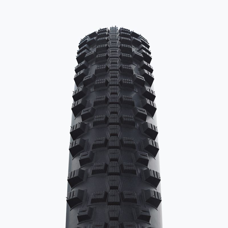 Велосипедна шина SCHWALBE Smart Sam Performance Addix дротяна чорна з рефлекторним покриттям 5