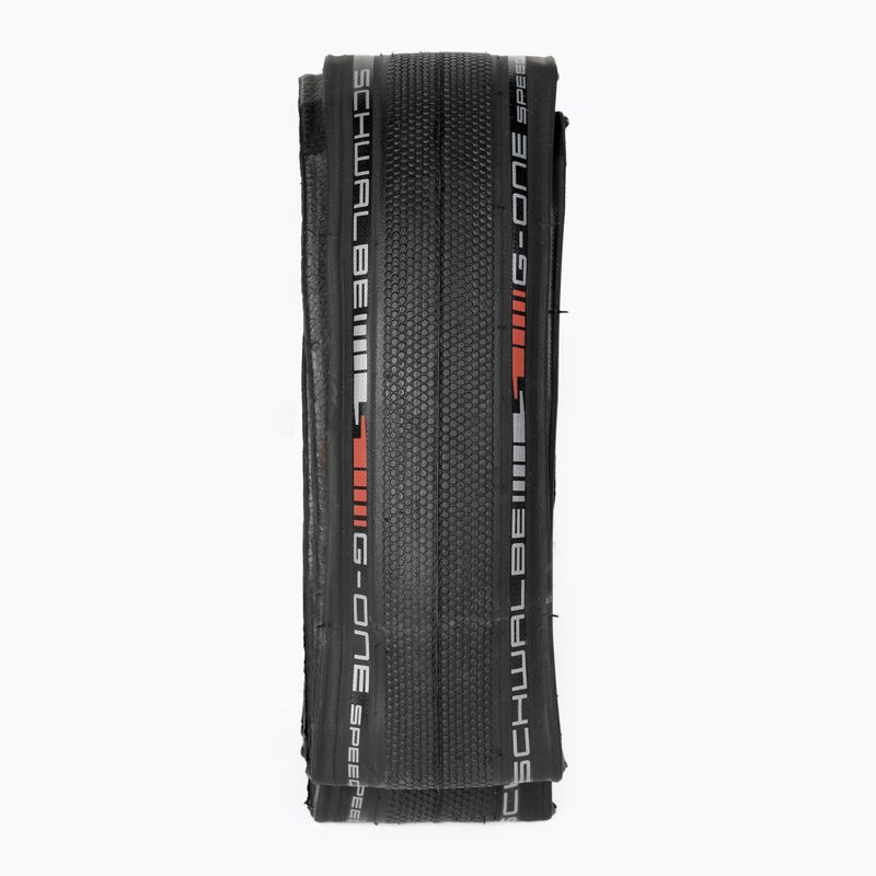 Шина велосипедна SCHWALBE G-One Speed Super Ground Addix Speedgrip 28 x 1.50 black 2