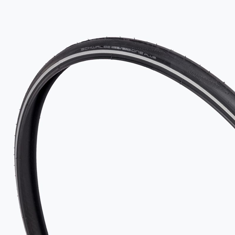 Шина велосипедна SCHWALBE One Plus Smart Guard Addix 700 x 28C black reflex 2