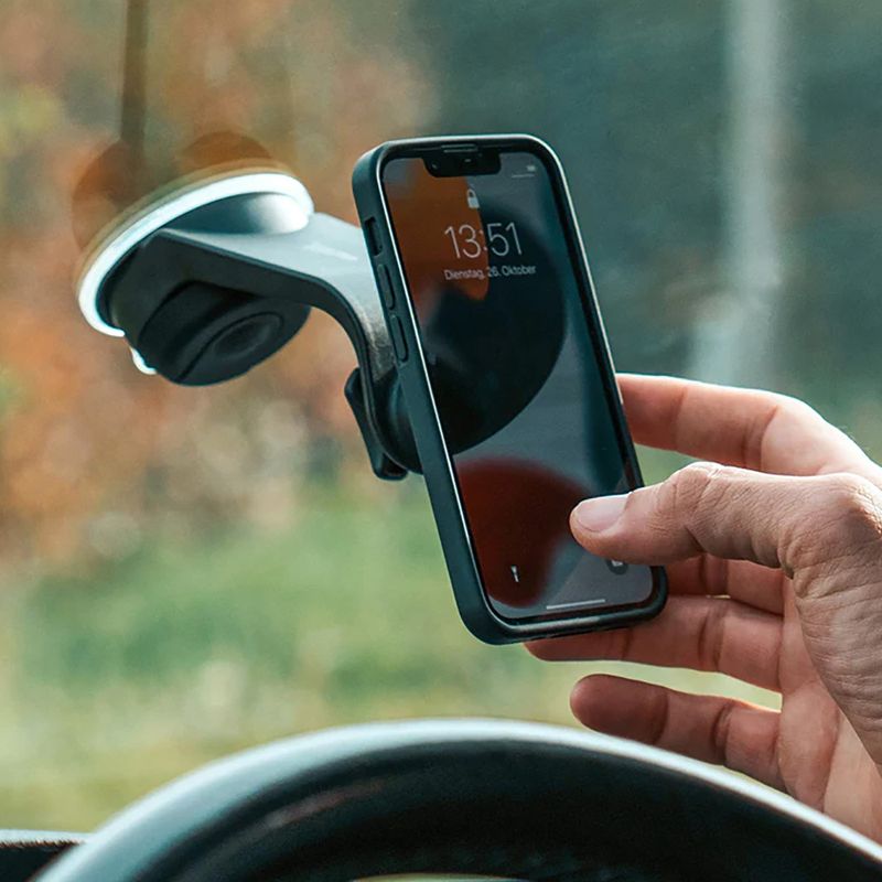 Автомобільний тримач для телефону SP CONNECT Suction Mount з кріпленням чорний 53141 6