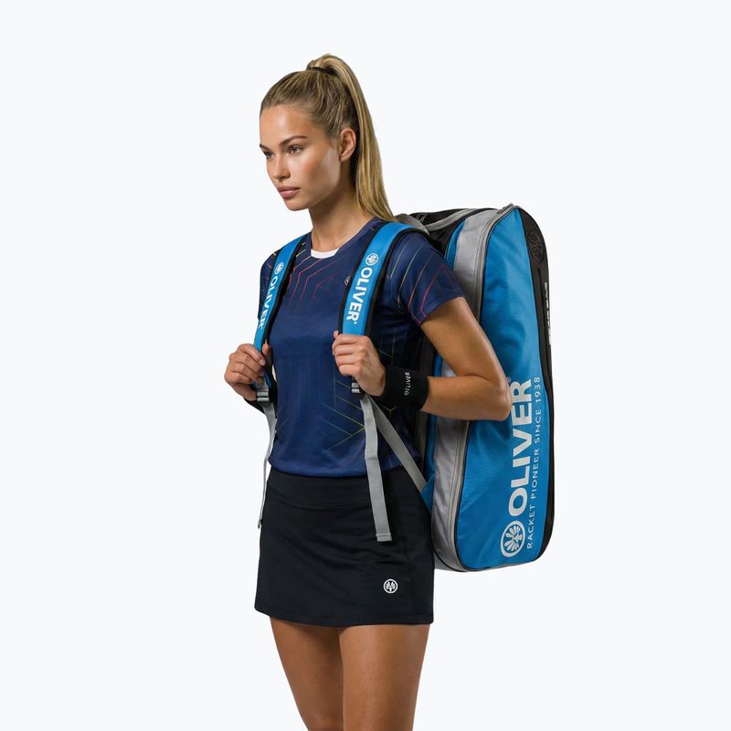 Сумка для сквошу Oliver Gearbag gray/blue 3