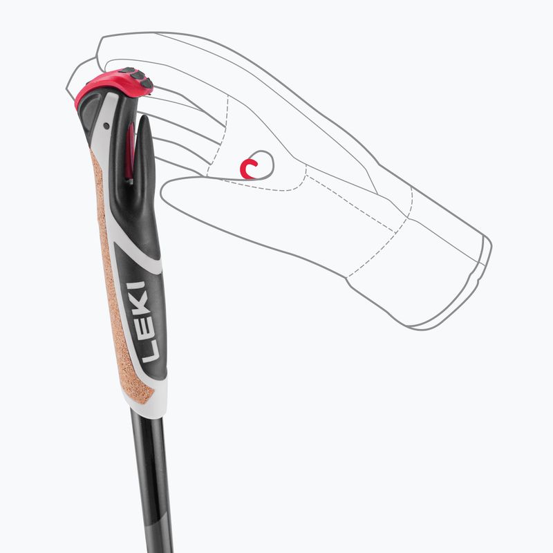 Палиці для бігових лиж LEKI XTA 5.5 black/white/neon yellow 6